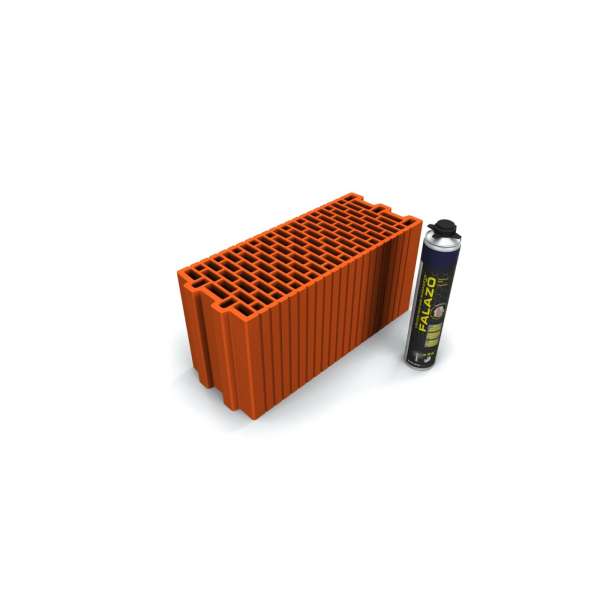 Bakonytherm 20 NF csiszolt tégla + ragasztóhab